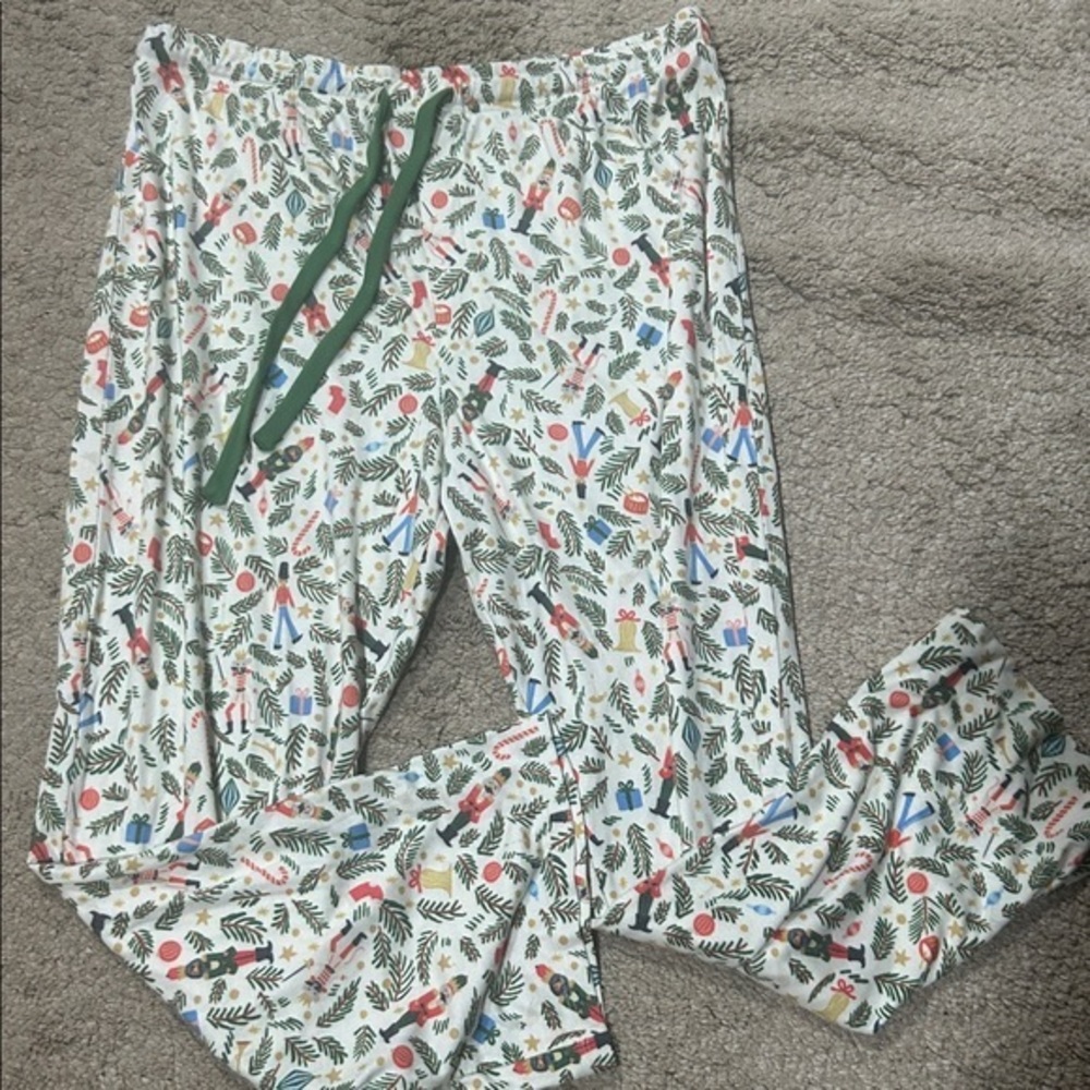 Summersault holiday pajama bottoms size L EUC